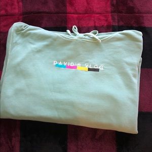 david’s vlog sweatshirt